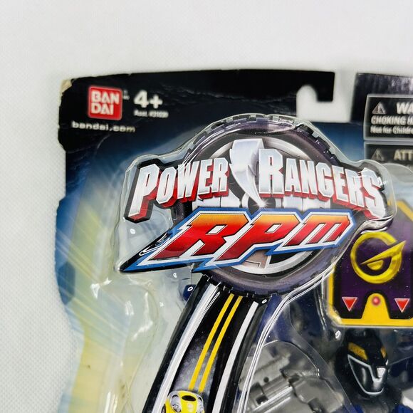 Bandai Power Rangers RPM Moto-Morph 6" Black Wolf Range 2009 - Picture 4 of 9